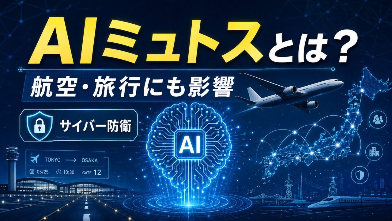 AIミュトスとは何か？航空・旅行にも関係するサイバー防衛の新時代